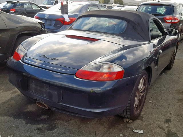 WP0CA29874U621359 - 2004 PORSCHE BOXSTER GRAY photo 4