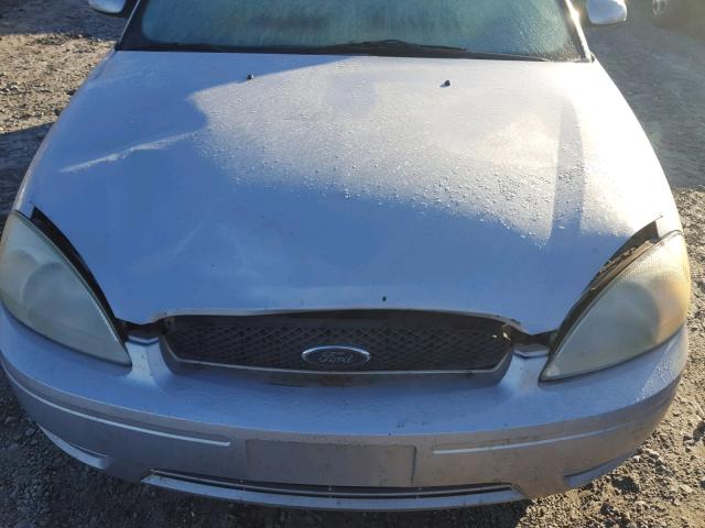 1FAFP56S65A302248 - 2005 FORD TAURUS SEL SILVER photo 7