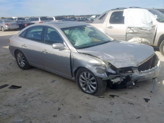 KMHFC46F96A052391 - 2006 HYUNDAI AZERA SE SILVER photo 1