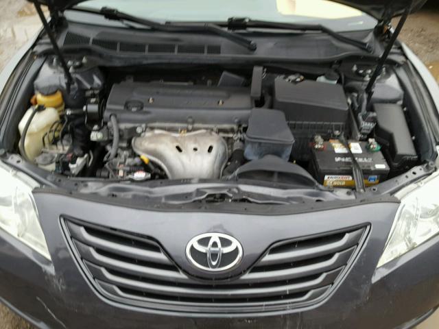 4T1BE46K29U884938 - 2009 TOYOTA CAMRY BASE GRAY photo 7