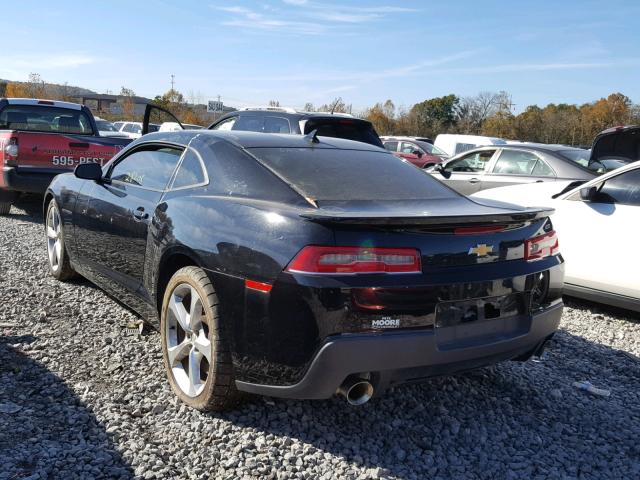 2G1FK1EJ6F9227129 - 2015 CHEVROLET CAMARO 2SS BLACK photo 3