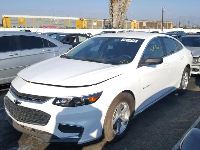 1G1ZB5ST8JF112106 - 2018 CHEVROLET MALIBU LS 白色 照片 2