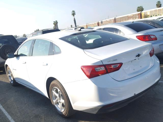 1G1ZB5ST8JF112106 - 2018 CHEVROLET MALIBU LS 白色 照片 3