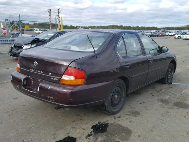 1N4DL01D5WC212321 - 1998 NISSAN ALTIMA XE MAROON photo 4