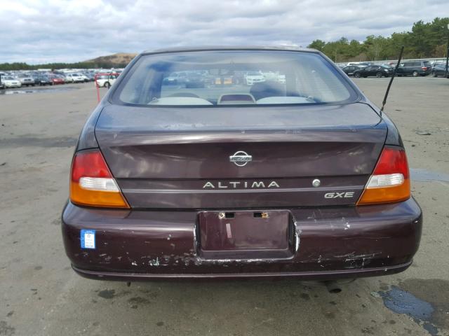 1N4DL01D5WC212321 - 1998 NISSAN ALTIMA XE MAROON photo 9