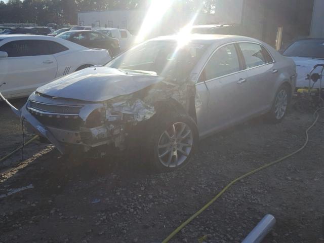 1G1ZG5E76CF132745 - 2012 CHEVROLET MALIBU LTZ ნაცრისფერი ფოტო 2