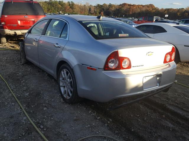 1G1ZG5E76CF132745 - 2012 CHEVROLET MALIBU LTZ ნაცრისფერი ფოტო 3