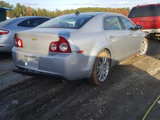 1G1ZG5E76CF132745 - 2012 CHEVROLET MALIBU LTZ ნაცრისფერი ფოტო 4