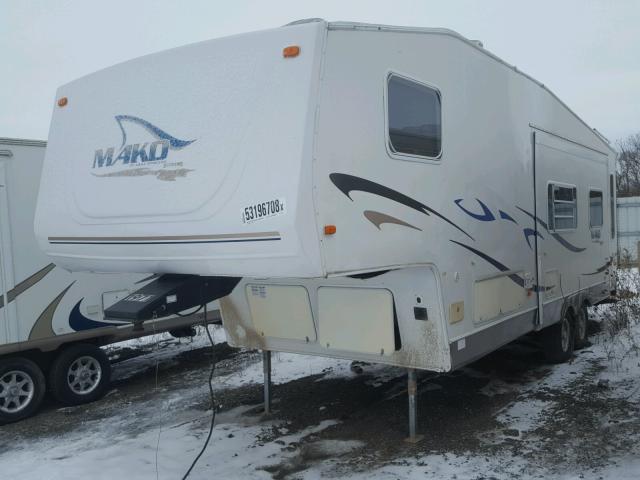 1NL1MFM2631061448 - 2003 MAKO TRAIL LITE WHITE photo 2