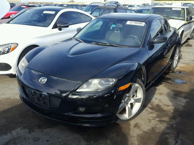 JM1FE173740137511 - 2004 MAZDA RX8 BLACK photo 2