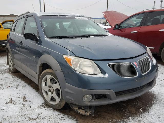 5Y2SL65838Z407688 - 2008 PONTIAC VIBE BLUE photo 1