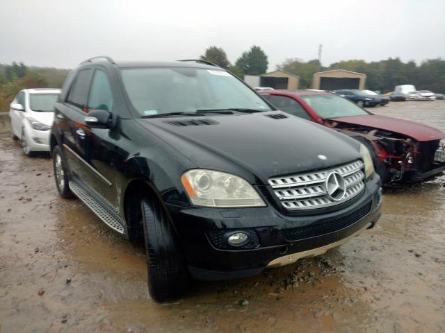 4JGBB75E97A247419 - 2007 MERCEDES-BENZ ML 500 BLACK photo 1