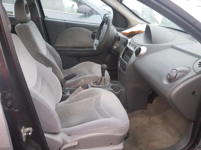 1G8AK52F44Z178521 - 2004 SATURN ION LEVEL SILVER photo 5