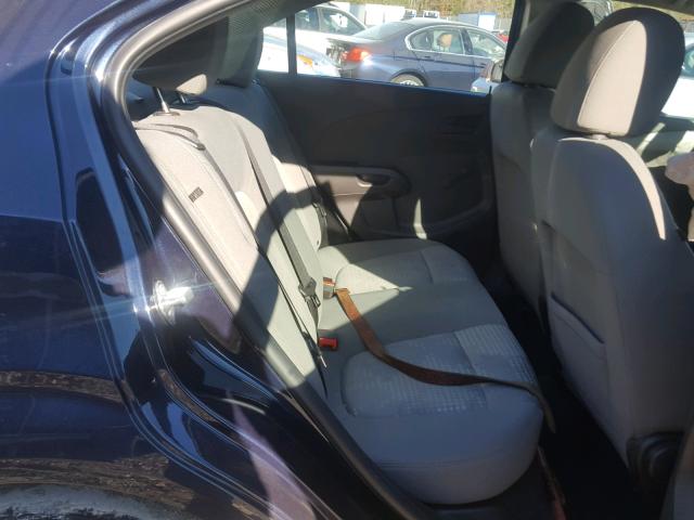 1G1JA5SG9F4211586 - 2015 CHEVROLET SONIC LS BLUE photo 6