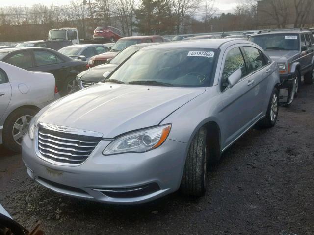 1C3CCBBG9CN161145 - 2012 CHRYSLER 200 TOURIN SILVER photo 2