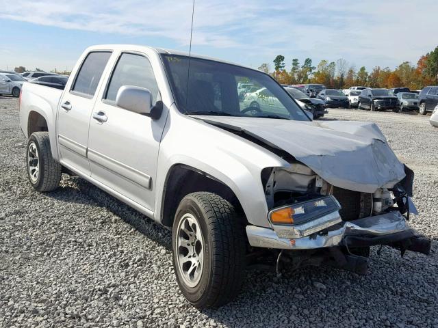 1GTD5MFE9C8107664 - 2012 GMC CANYON SLE SILVER photo 1