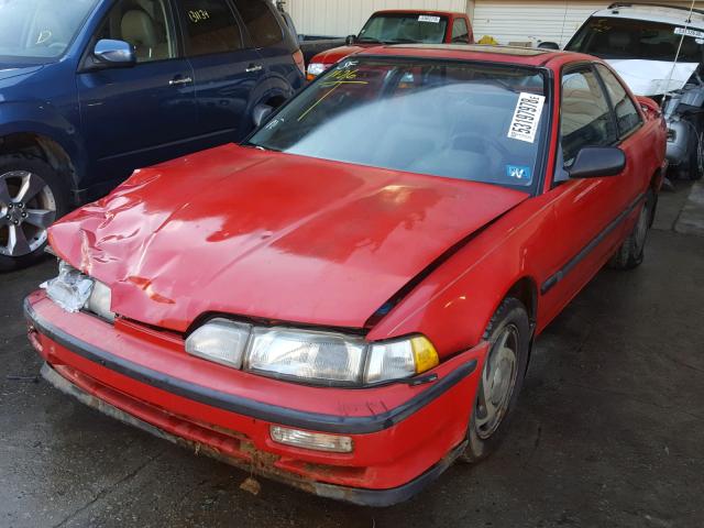 JH4DA9361LS009297 - 1990 ACURA INTEGRA GS RED photo 2