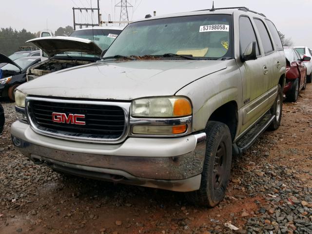 1GKEC13Z44R129068 - 2004 GMC YUKON TAN photo 2