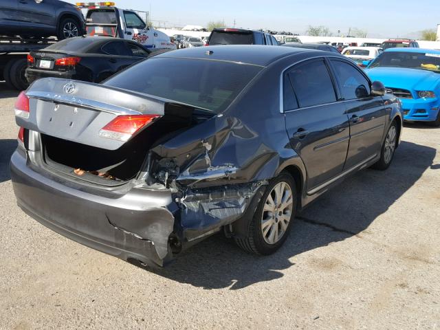 4T1BK3DB9BU380835 - 2011 TOYOTA AVALON BAS 石墨色 照片 4