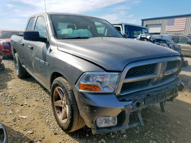 1C6RD6FTXCS229091 - 2012 DODGE RAM 1500 S GRAY photo 1