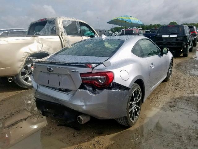 JF1ZCAC1XH8603632 - 2017 SUBARU BRZ 2.0 LI SILVER photo 4