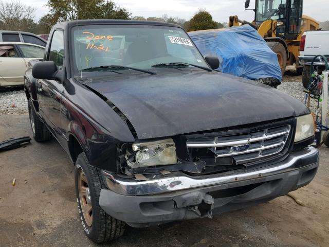 1FTYR10D43PA97295 - 2003 FORD RANGER BLACK photo 1