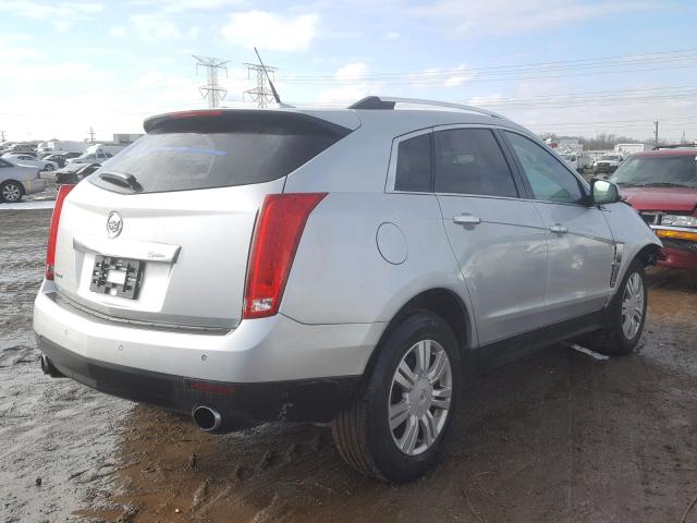 3GYFNAEYXBS667485 - 2011 CADILLAC SRX LUXURY SILVER photo 4