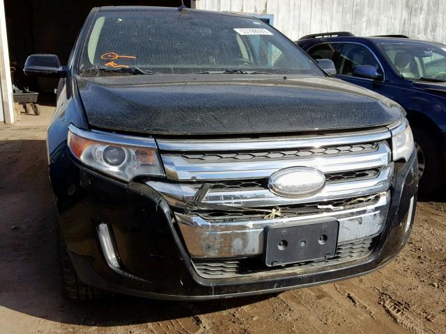 2FMDK4JCXCBA11050 - 2012 FORD EDGE SEL BLACK photo 9