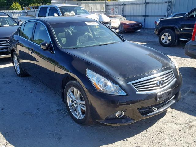 JN1CV6AR0AM456690 - 2010 INFINITI G37 BLACK photo 1