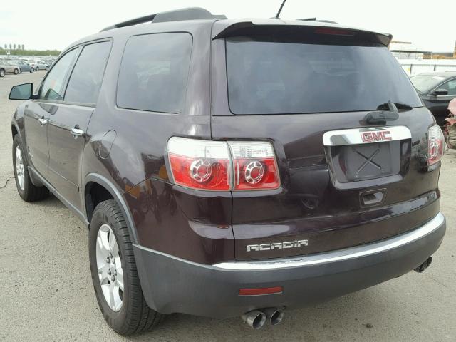 1GKER13728J203587 - 2008 GMC ACADIA SLE PURPLE photo 3