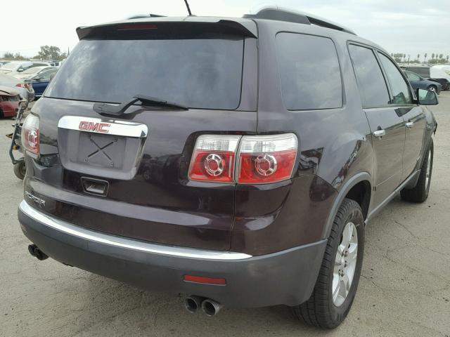 1GKER13728J203587 - 2008 GMC ACADIA SLE PURPLE photo 4