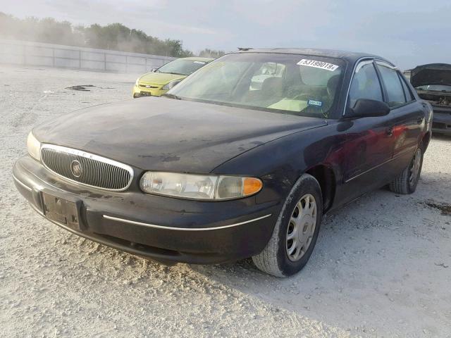 2G4WS52J711177587 - 2001 BUICK CENTURY CU BLACK photo 2