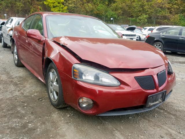2G2WR554X71221035 - 2007 PONTIAC GRAND PRIX RED photo 1