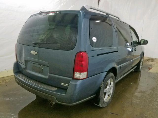 1GNDX33L75D221834 - 2005 CHEVROLET UPLANDER L BLUE photo 4