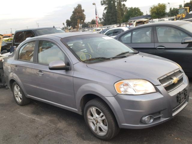 KL1TG5DE5BB220096 - 2011 CHEVROLET AVEO LT GRAY photo 1