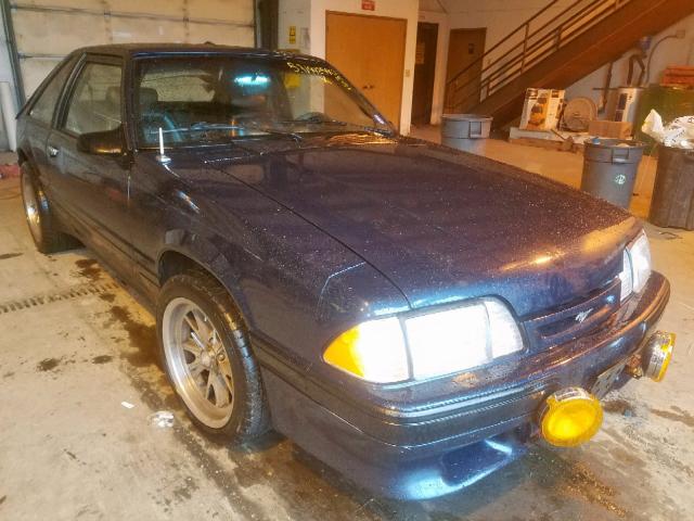 1FACP41MXMF122634 - 1991 FORD MUSTANG LX BLACK photo 1