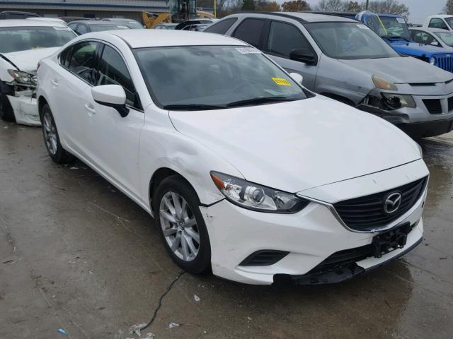 JM1GL1U55H1109190 - 2017 MAZDA 6 SPORT WHITE photo 1