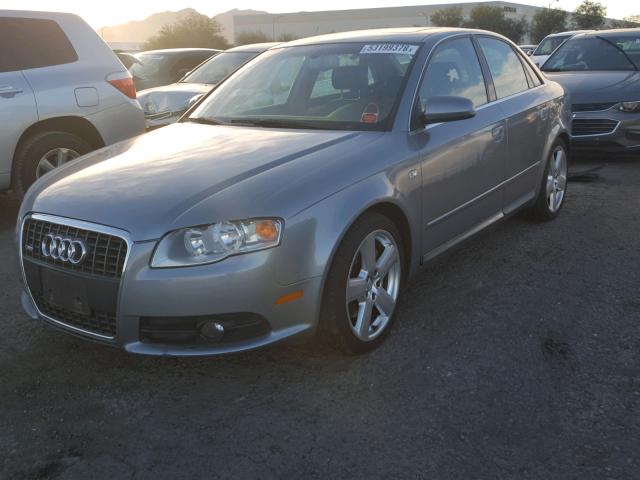 WAUEF78E76A014846 - 2006 AUDI A4 S-LINE GRAY photo 2