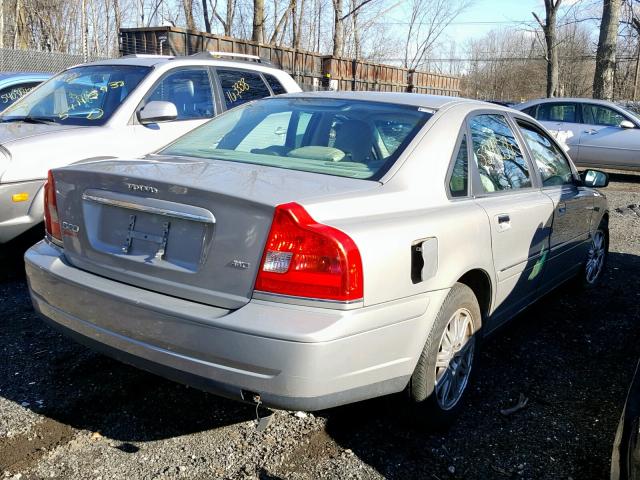 YV1TH592251403285 - 2005 VOLVO S80 2.5T BEIGE photo 4