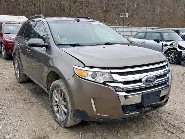 2FMDK4KC7DBA52834 - 2013 FORD EDGE LIMIT GOLD photo 1