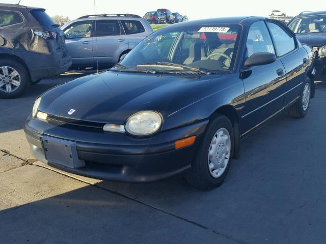 1B3ES27C5VD194067 - 1997 DODGE NEON BASE BLACK photo 2