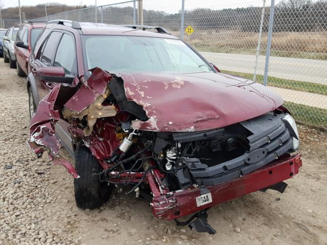 1FMDK05WX8GA33952 - 2008 FORD TAURUS X S BURGUNDY photo 1