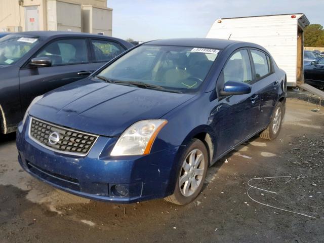 3N1AB61E07L664245 - 2007 NISSAN SENTRA 2.0 BLUE photo 2