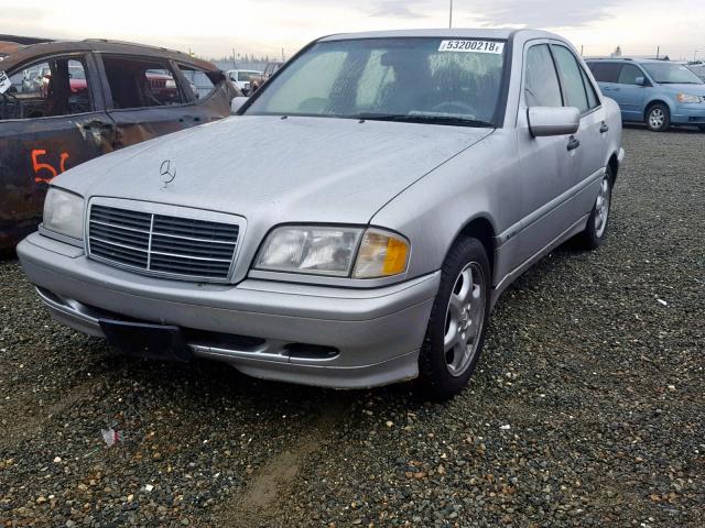 WDBHA29G2YA859204 - 2000 MERCEDES-BENZ C 280 SILVER photo 2