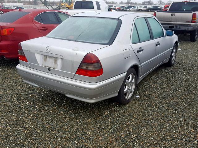 WDBHA29G2YA859204 - 2000 MERCEDES-BENZ C 280 SILVER photo 4