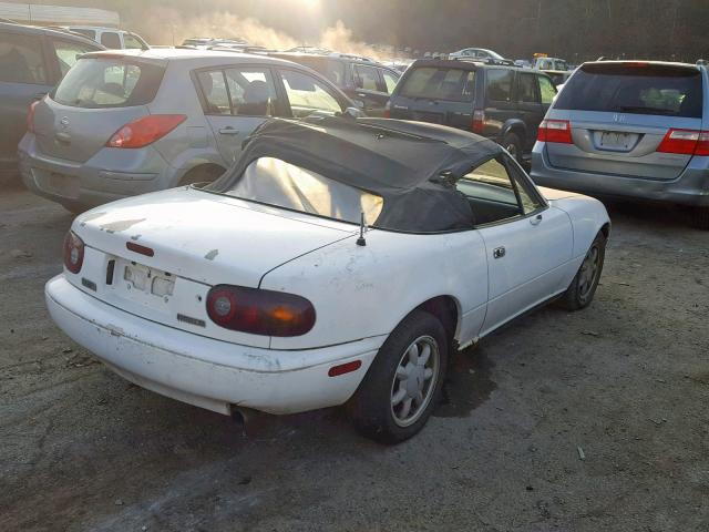 JM1NA3511N0306038 - 1992 MAZDA MX-5 MIATA WHITE photo 4