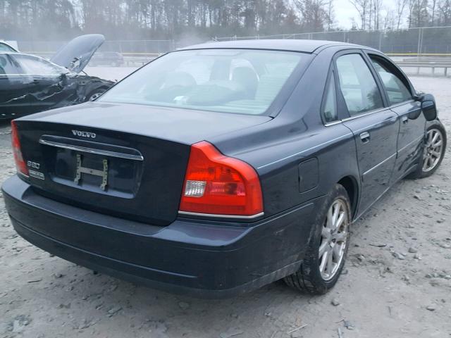 YV1TS592451409929 - 2005 VOLVO S80 2.5T BLUE photo 4