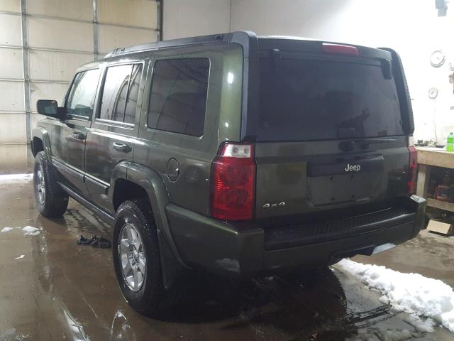1J8HG48K57C630948 - 2007 JEEP COMMANDER Yaşıl foto 3