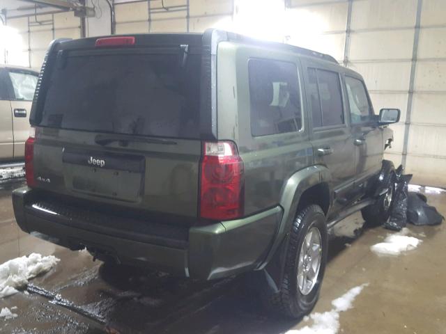 1J8HG48K57C630948 - 2007 JEEP COMMANDER Yaşıl foto 4
