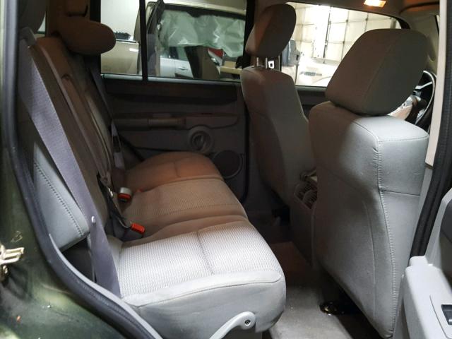 1J8HG48K57C630948 - 2007 JEEP COMMANDER Yaşıl foto 6